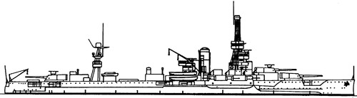 USS BB-32 Wyoming 1932 [Battleship]