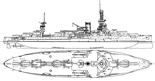 USS BB-33 Arkansas (1934)