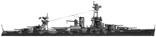USS BB-34 New York (1942)
