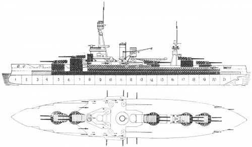 USS BB-35 Texas