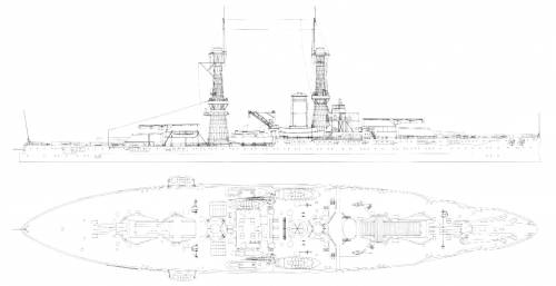USS BB-36 Nevada (1941)