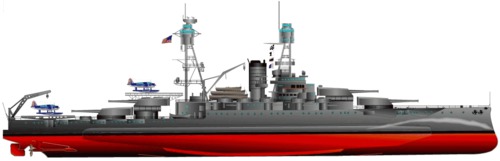 USS BB-36 Nevada (1941)