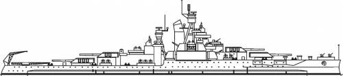 USS BB-36 Nevada (1942)