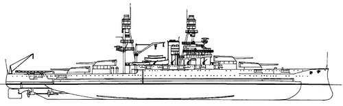 USS BB-38 Pennsylvania 1931 [Battleship]
