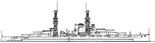 USS BB-39 Arizona 1921 [Battleship]