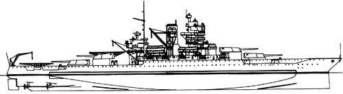 USS BB-40 New Mexico 1936 [Battleship]