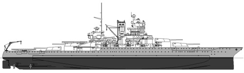 USS BB-41 Missippi