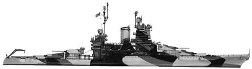 USS BB-41 Mississippi (1941)