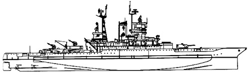 USS BB-41 Mississippi (1956)