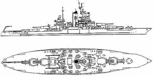 USS BB-42 Idaho (1945)