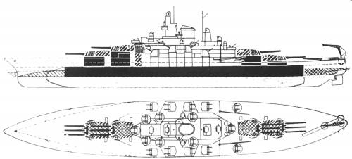 USS BB-43 Tennessee