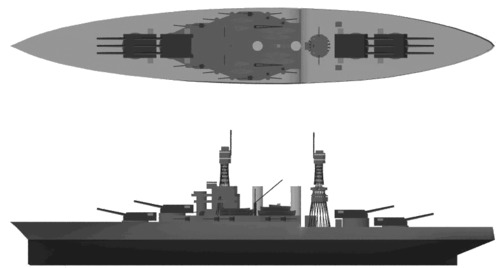 USS BB-43 Tennessee (1920)