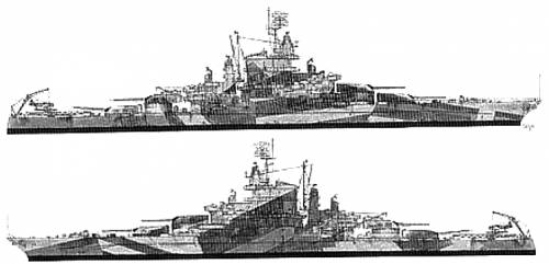 USS BB-44 California