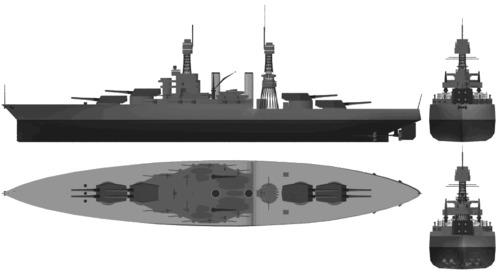 USS BB-45 Colorado