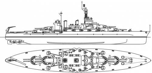USS BB-45 Colorado (1942)