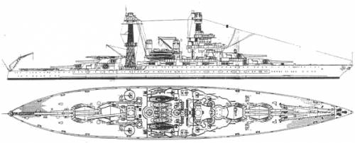 USS BB-46 Maryland