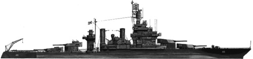 USS BB-46 Maryland (1943)