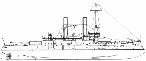USS BB-4 Iowa (1897)