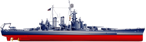 USS BB-55 North Carolina (1943)
