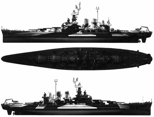 USS BB-55 North Carolina (1944)