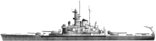 USS BB-57 South Dakota (1942)