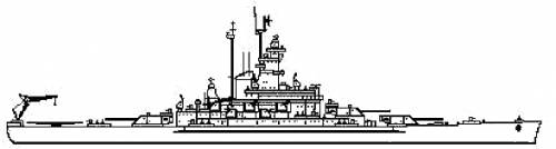 USS BB-58 Indiana