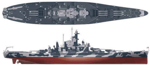 USS BB-60 Alabama