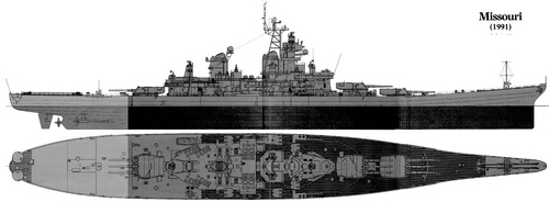 USS BB-63 Missouri (Battleship) (1991)