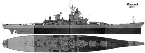 USS BB-63 Missouri (Battleship) (1991)