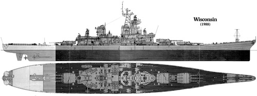 USS BB-64 Wisconsin (Battleship) (1988)
