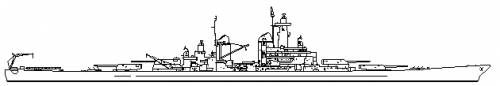 USS BB-67 Montana (proposed design)