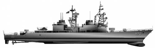 USS DD970 Caron
