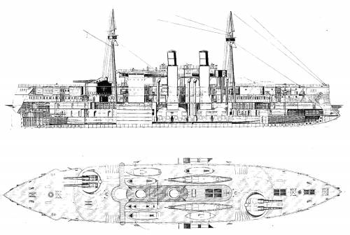 USS Maine (2nd Class Batleship) (1898)