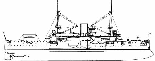 USS Texas (2nd Class Batleship) (1895)
