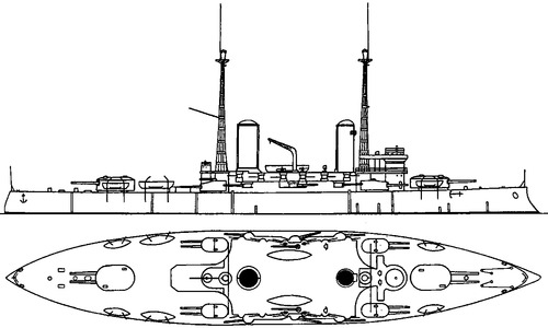 Russia - Andrei Pervozvanny 1912 (Battleship)