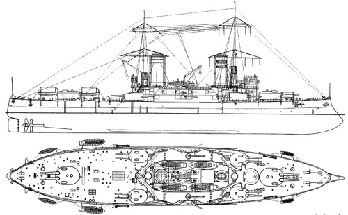 Russia - Andrei Pervozvanny 1914 [Battleship]