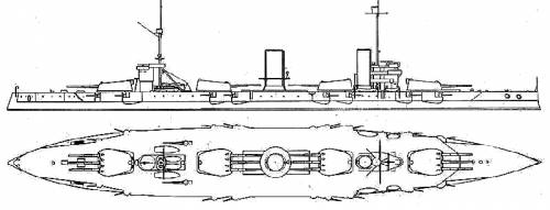 Russia - Gangut (Battleship) (1911)