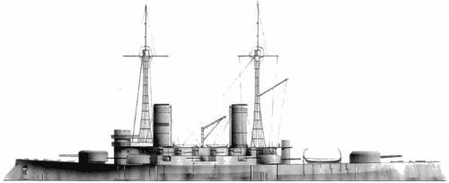Russia - Imperator Pavel (Battleship) (1910)