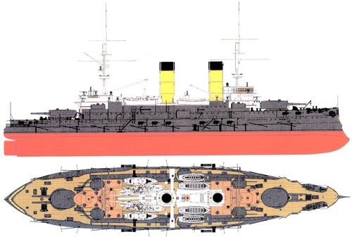 Russia - Knyaz Suvorov 1905 [Battleship]