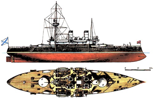 Russia - Navarino 1894 [Battleship]