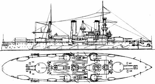 Russia Petropavlovsk (Battleship)