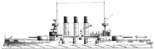 Russia Retvisan (Battleship) (1901)