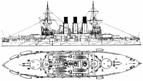 Russia Retvizan (Battleship)