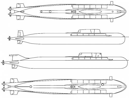 USSR 949 (Oscar class SSGN)