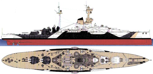 USSR Arkhangelsk [ex HMS Royal Sovereign Battleship]