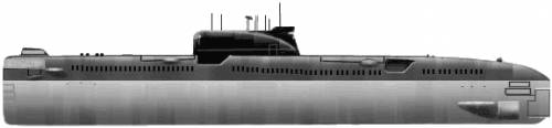 USSR Juliett class K484 (1993)