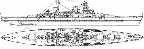 USSR Kronstadt (Battleship-Unfinished) (1939)
