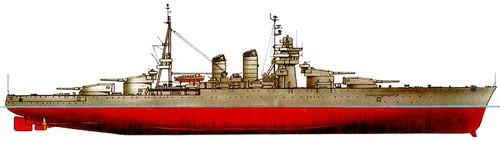 USSR Novorossiysk 1955 ( -ex RN Giulio Cesare Battleship]