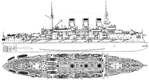 USSR Oslyabya 1903 (Battleship)