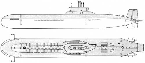 USSR SSBN Typhoon Class